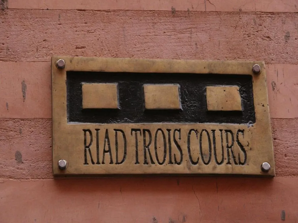 Riad Les Trois Cours Marrakesh 4*,  Marocco